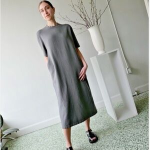 Lauren Manoogian Tube Dress, Size Small, Lava